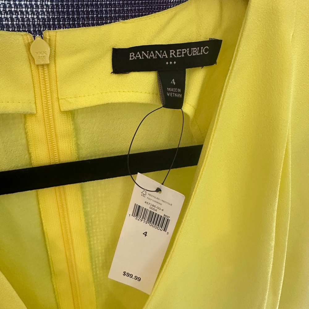 Banana Republic Vibrant Yellow Garment